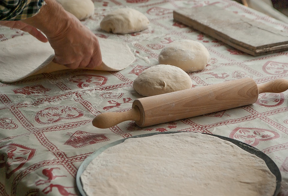 Making Pizza Dough