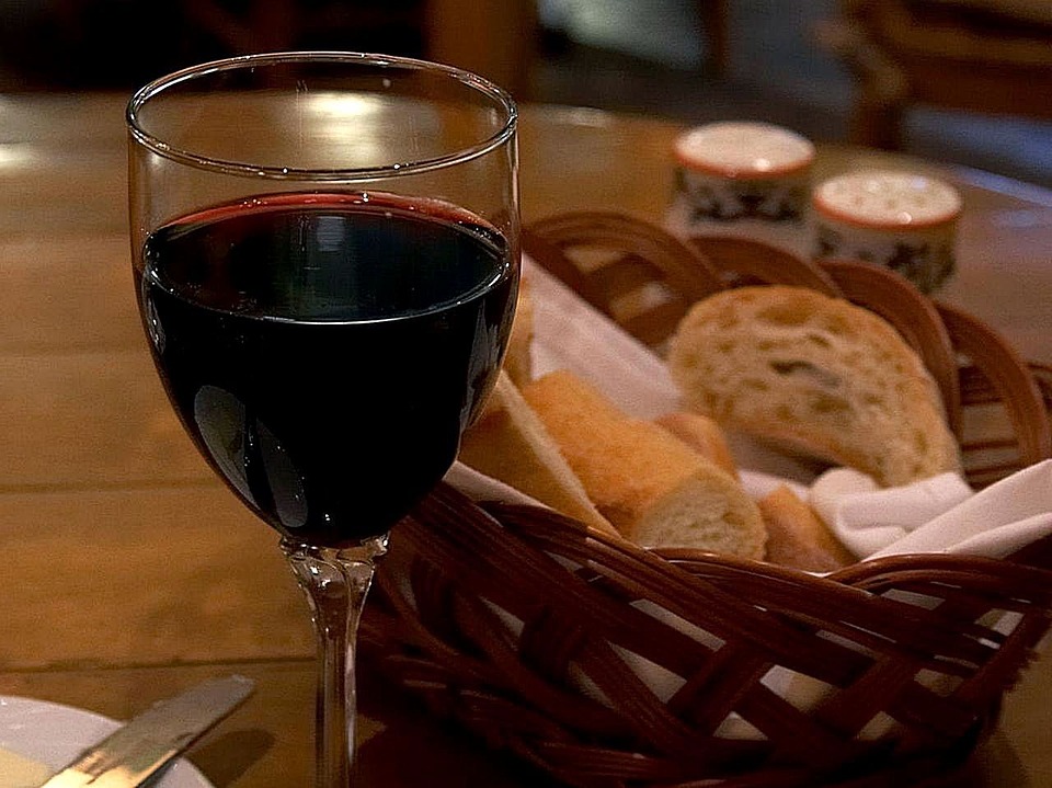 Glass of Red Wine